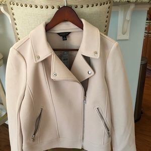 Very soft pink/beige jacket.  New with tags.